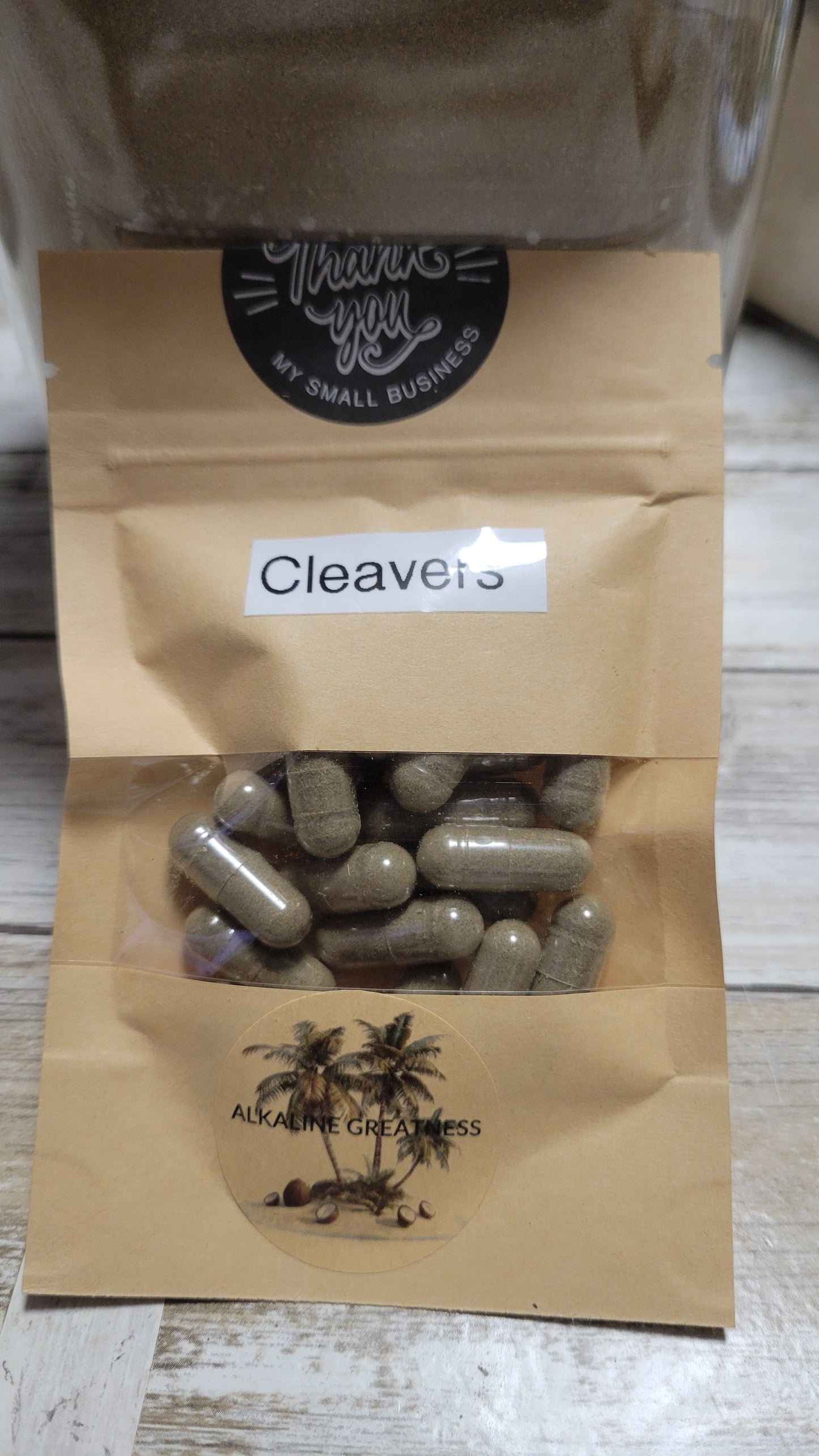Cleavers Herb ( 24 count 00 capsules)